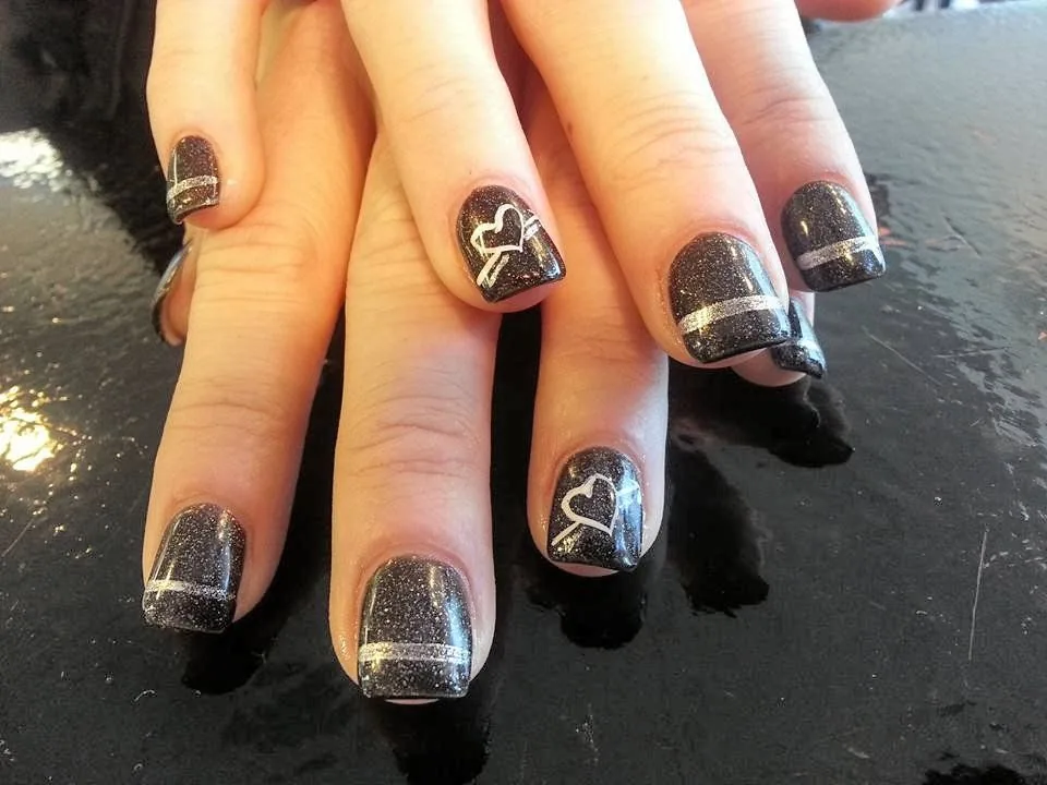 Acrylic nail art design Commack NY nail salon