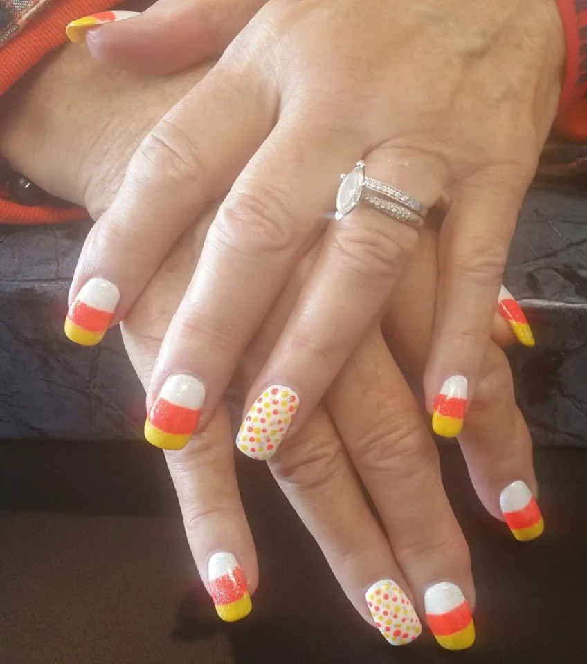 Silk nail design Best Nails Spalon Commack