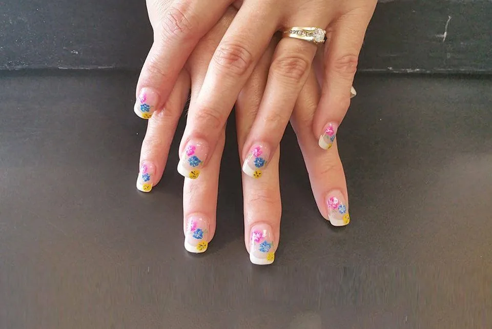 Silk nail art design Best Nails Spalon