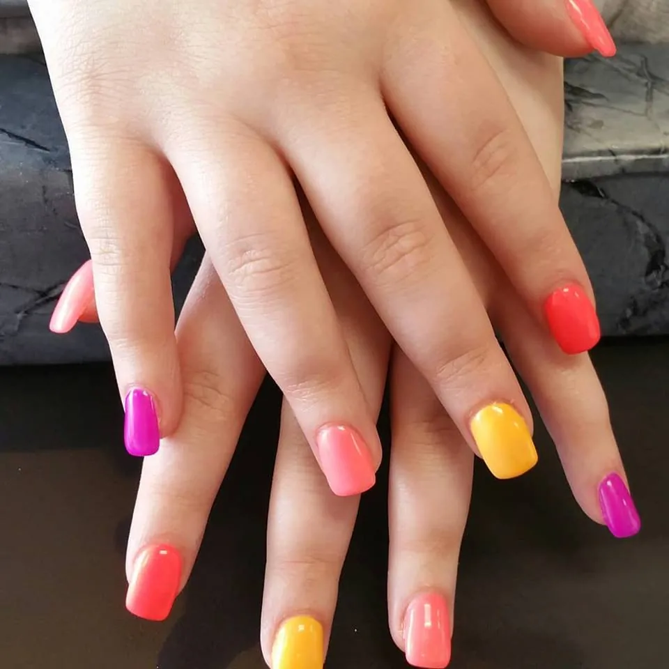Gel nails nail salon Commack NY
