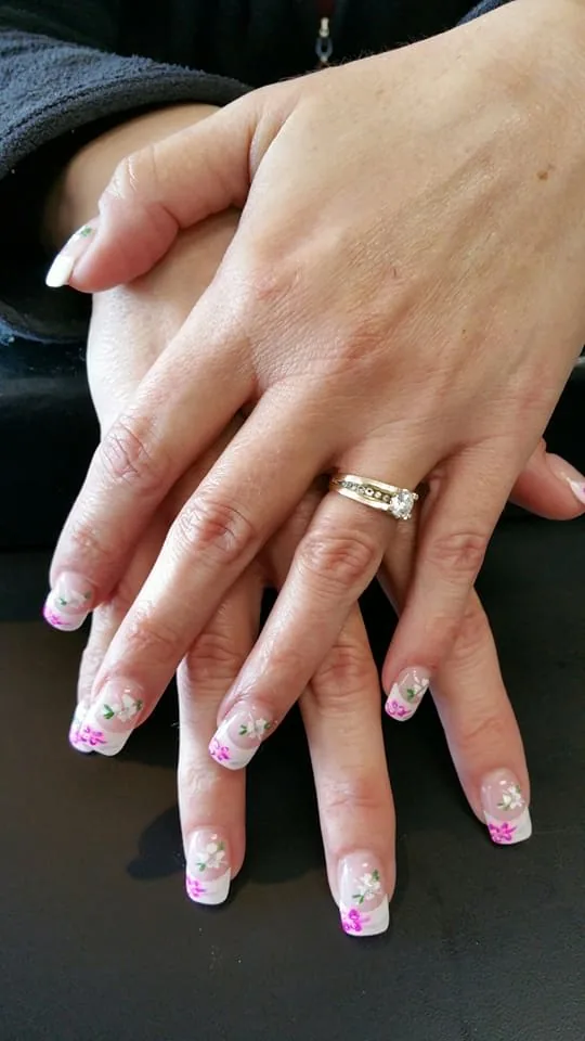 Silk wrap nail art design Best Nails Spalon